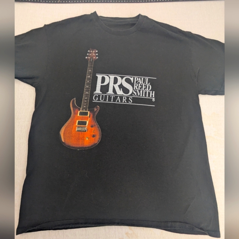 Prs Paul Reed Smith Guitars Guitars Black T-Shirt Medium
